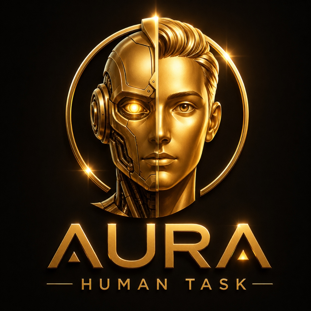 Aura Human Task Logo